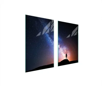 Immagine prodotto di Piastre copriforno 2 pezzi 75x52 Vetroceramica copriforno tagliere vetro uomo Nordlich