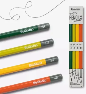 Image de Crayons Bookaroo - Vert (4 pièces)