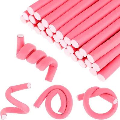 Obrázok produktu pre Natáčky 30 kusov, flexibilné penové natáčky, priemer 10 mm, pre vlasy