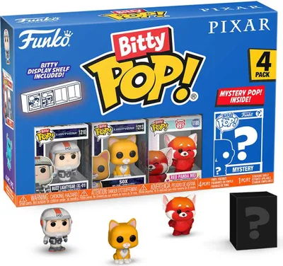 Immagine prodotto di Pixar Bitty POP! figure in vinile 4-pack Lightyear 2,5 cm