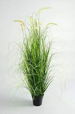 Image de Herbe artificielle avec des roseaux, 145 cm, pour la décoration