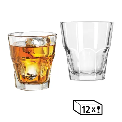 Produktbild von LIBBEY 70671 Whiskyglas "GIBRALTAR" , 163 ml, 12er Set