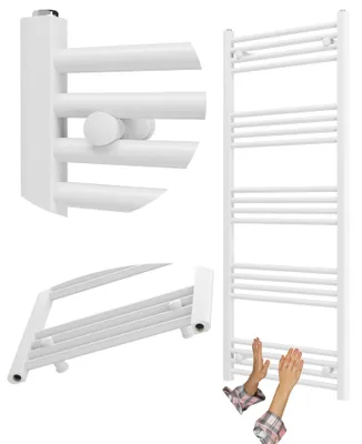Immagine prodotto di Granitan - Radiatore da bagno - Scaldasalviette - 60x140 cm - Bianco - Scaldasalviette - BRENO