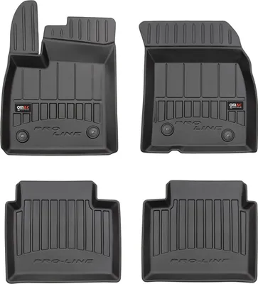 Image de 2019-2025 Ford Focus mk4 Tapis de sol TPE noir 4 pcs