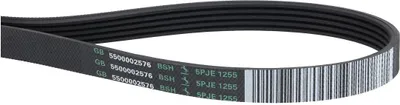 Produktbild von Antriebsriemen Keilriemen Riemen Flachriemen Keilrippenriemen Antriebsband 1255 PJ 5 E elastisch Waschmaschine Bosch Siemens 678915 00678915