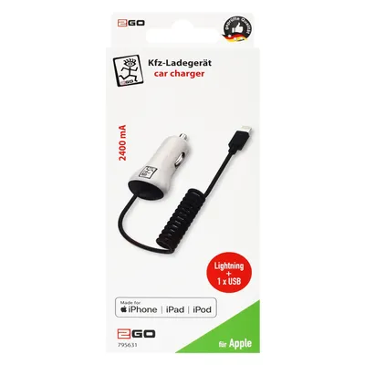 Immagine prodotto di 2GO 795631 caricatore per dispositivi mobili Bianco Auto