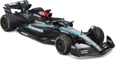 Produktbild von Bburago 18-38208R - Modellauto - F1 MB AMG W15E GB GP #63 Russell (Maßstab 1:43)