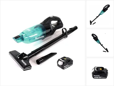 Produktbild von Makita DCL281 FF1B Akku Staubsauger 18V + 1x Akku 3,0Ah - ohne Ladegerät