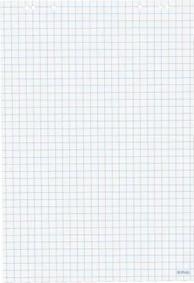 Produktbild von Herlitz Flipchartblock 68x99cm 20 Blatt kariertMix 5Stk