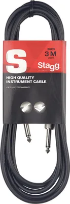 Immagine prodotto di Stagg SGC3 3 m Cavo per utensili diritto - diritto