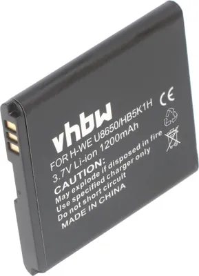 Produktbild von Akku passend für Huawei Ideos U8650, C8650, Sonic, HB5K1H