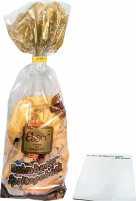 Produktbild von Esser Rahmbutter Spritzgebäck (250g Beutel) + usy Block
