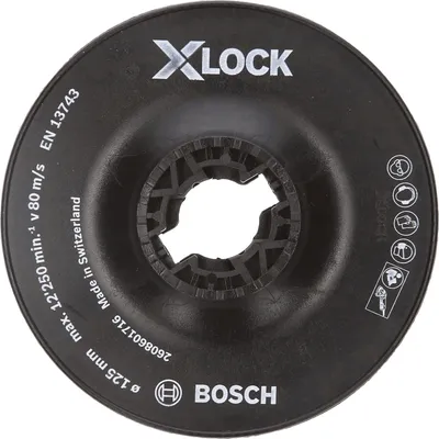 Produktbild von PRO Stützteller X-Lock, hart, 125 mm