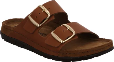 Produktbild von Rohde Damen Leder Pantoletten Schnalle Clogs Rodigo-D 5865, Größe:38 EU, Farbe:Braun