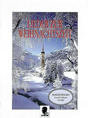 Produktbild von Lieder zur Weihnachtszeitfür 1-2 Blockflöten in C
