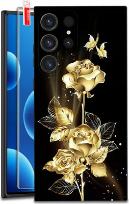 Obrázek produktu pro ETUI do Samsung Galaxy S25 Ultra WZORY | SILIKONOWE MATT CASE + SZKŁO 9H