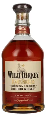 Produktbild von Wild Turkey Rare Breed Bourbon Whisky 56.4% Vol. 0.7L