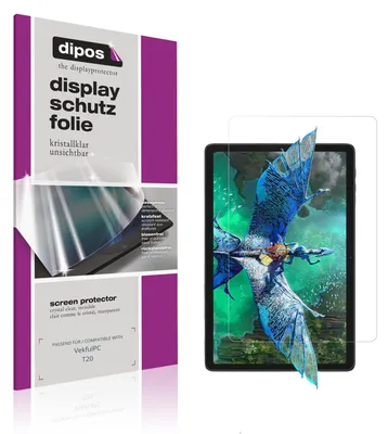 Produktbild von 2x Schutzfolie für VekfulPC T20 klar Displayschutzfolie Folie Display Schutz dipos