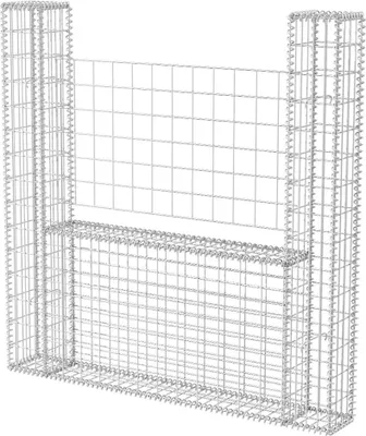 Obrázek produktu pro vidaXL Gabionový koš U-Form Steel 160×20×150 cm