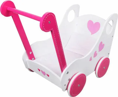 Produktbild von AM Holz Puppenwagen Flora m.