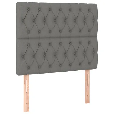 Produktbild von VidaXL 3116651, Dunkles Grau, Polyester, Holz, 900 mm, 118 cm, 128 cm, 70 mm