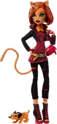Produktbild von Monster High Toralei Horroriginal Puppe Rot  Rot One Size