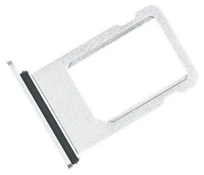 Produktbild von iPhone 8 Plus Sim Karten Halter Tray Fach, Silber