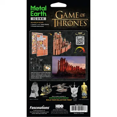 Obrázek produktu pro Metal Earth Red Keep, Sada na stavění, Kov