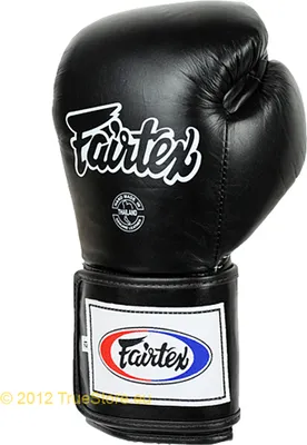 Image de Gants de boxe en cuir Fairtex Super Sparring BGV5, couleur noir taille 12 onces