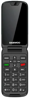 Zdjęcie produktu dla Telefon komórkowy Daewoo DW8005 dla seniorów, 4G, czarny
