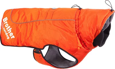 Produktbild von Brother Cat Dog Hunde Winterjacke orange, diverse Größen, NEU, Größe: L Länge: 67,5 cm / Brustumfang: 69-81 cm / Halsumfang: 56 cm