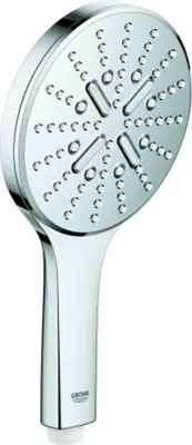Produktbild von GROHE Handbrause Rainshower SmartActive 130 26544, Brauseboden chrom, 3 Strahlarten, chrom