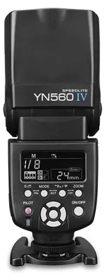 Zdjęcie produktu dla YONGNUO YN560 IV – bezprzewodowy nadajnik-odbiornik błysku 2.4GHz, kompatybilny z aparatami Canon, Nikon, Panasonic i Pentax + dyfuzor WINGONEER® – rozmiar YN560IV