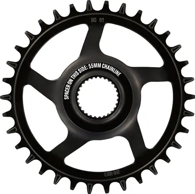 Obrázok produktu pre e*thirteen Helix core e*spec Bosch SX/CX Gen4 Direct Mount oceľový reťazový krúžok, 36 t, 53/55 mm