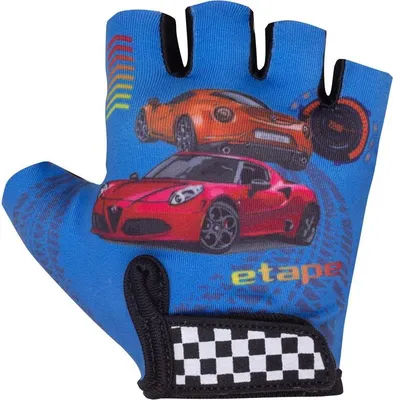 Immagine prodotto di Guanti Etape Tiny corti blu per auto Taglia 7-8 2404433-7-8