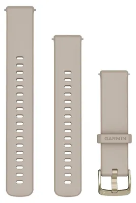 Produktbild von GARMIN Riemen - QUICK RELEASE 18 MM - Grau