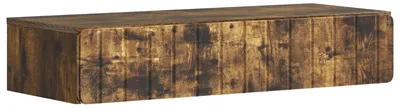 Immagine prodotto di Tavolino da Parete Laterale Rovere Fumo 87,5 x 34,5 x 17 cm