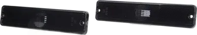 Produktbild von Paar Auto-Seitenmarkierungsleuchtenschirm 56001424 Starker Übertragungsersatz für Jeep Wrangler YJ 1987-1995 Schwarz