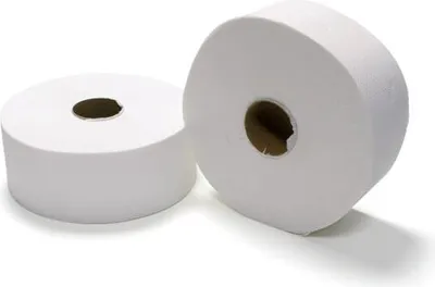 Immagine prodotto di Carta igienica jumbo - 2 veli, riciclata, 19 cm, 6 rotoli