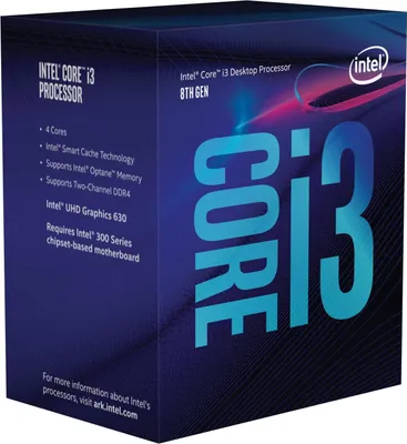 Obrázok produktu pre Intel Core i3-8300, Intel® Core™ i3, LGA 1151 (Socket H4), 14 nm, Box, Intel, i3-8300