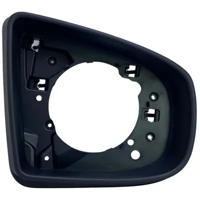 Produktbild von BILMAX Rechts Spiegelrahmen Ersatz für BMW X5 E70 E70N LCI, X6 E71 E72 ActiveHybrid, Schwarz (Beifahrerseite)
