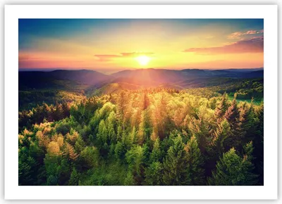 Produktbild von Poster - Poster ohne Rahmen - Berge Natur - 70x50 cm - Wand Bild - Wanddeko - Wandbilder - Kunstposter - Wandposter - Bilder - Kunstdruck - Wanddekoration - Wandbild - P2XAA70x50-3697