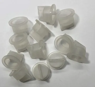 Konische Stopfen & Kappen 14–14,5 mm ID, 20 Stück, Gummi
