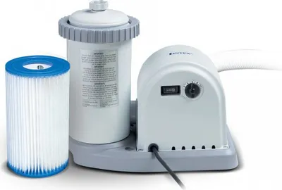 Zdjęcie produktu dla Intex 28636 System filtrów Automatyczna pompa filtrująca z timerem do basenów naziemnych 5678 L/H