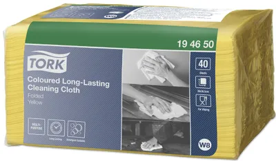 Produktbild von TORK Allzweck-Reinigungstücher 385 x 300 mm gelb 40 Tücher