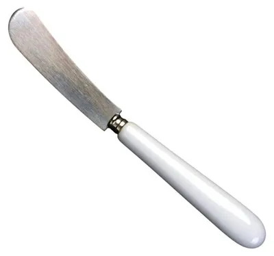 Produktbild von 6 Stück Porzellanheft Buttermesser 16 cm Holst Porzellan/Germany