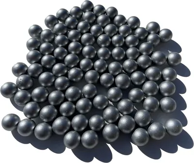 Imagen del producto de Cuentas de vidrio plateadas, 16 mm, 90 unidades, 500 g, para decoración
