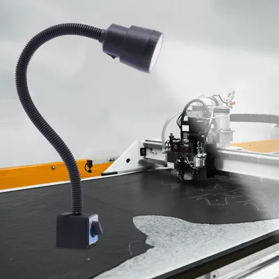 Obrázek produktu pro 5W 220V magnetická LED lampa CNC strojní lampaModrá základnaRotuje o 360 stupňů