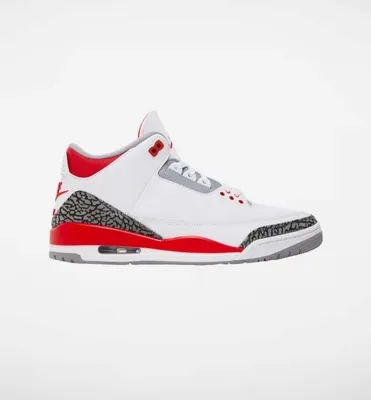 Produktbild von Air Jordan 3 Retro Cardinal Red - EU: 42.5