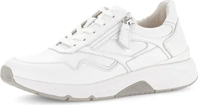 Obrázek produktu pro Gabor ROLLINGSOFT dámské boty - sportovní šněrovací tenisky bílé volnočasové NEW